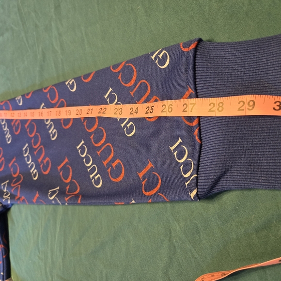 Gucci Navy and Red Logo Hoodie - Picture 5 of 7